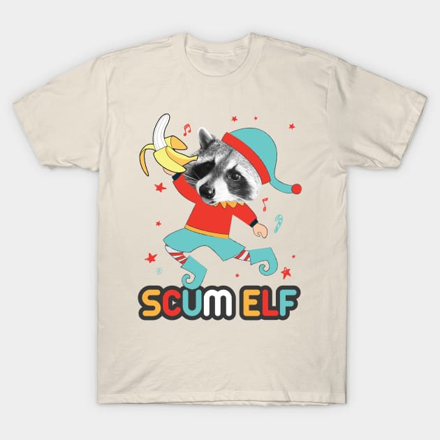 Scummy the Magic Trash Elf T-Shirt by bucketthetrashpanda